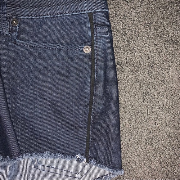 BCBGeneration Faded Blue Denim Shorts - Picture 4 of 5